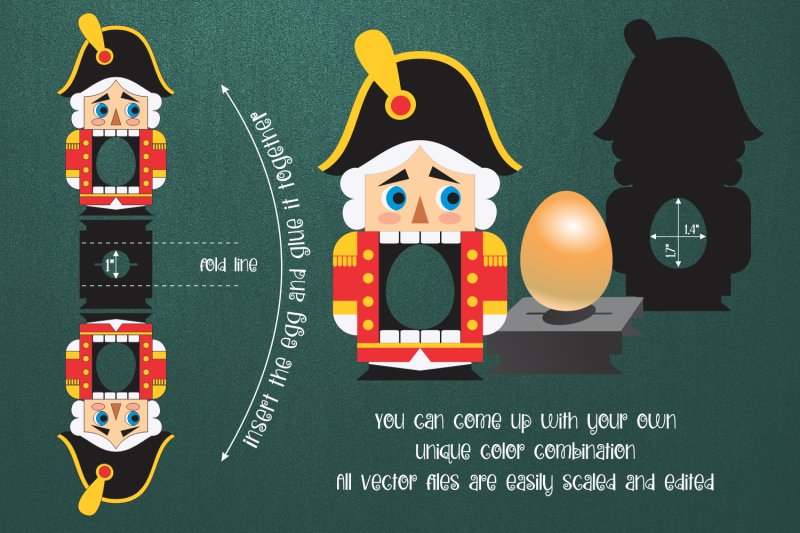 nutcracker-chocolate-egg-holder-template