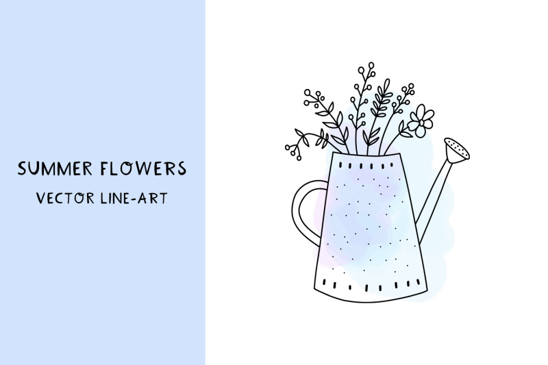 cute-bouquets-hand-drawn-line-art-set