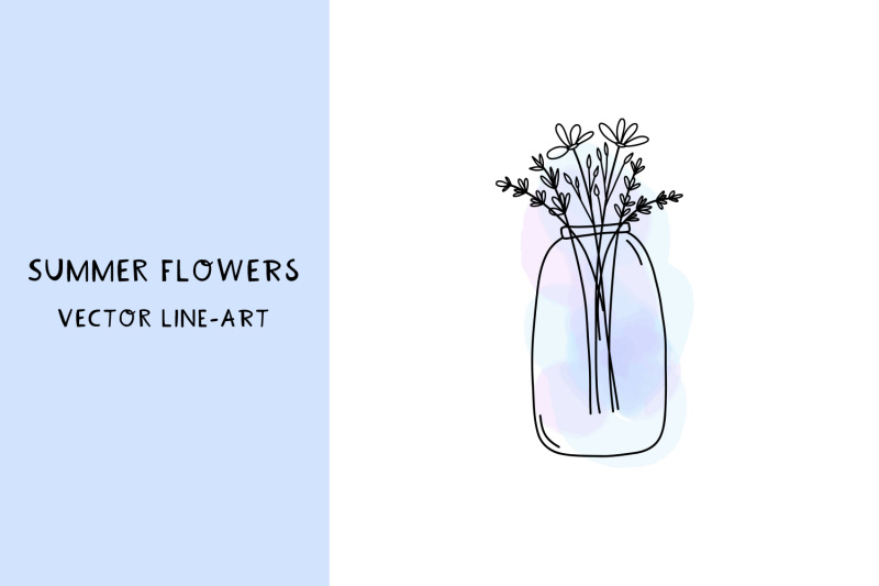 cute-bouquets-hand-drawn-line-art-set