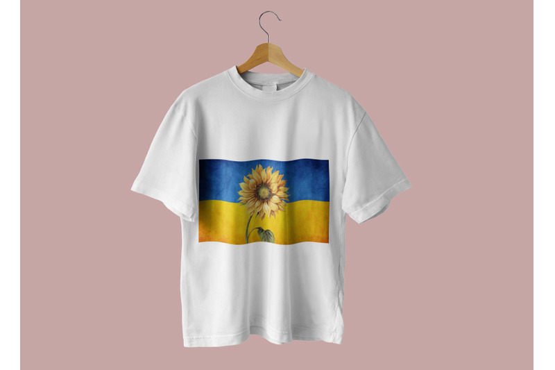 sunflower-on-ukraine-flag-sublimation