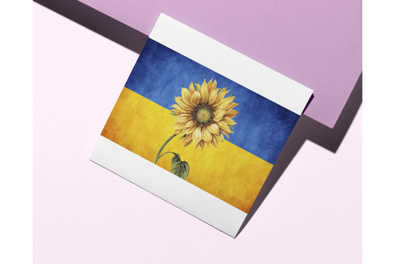 sunflower-on-ukraine-flag-sublimation