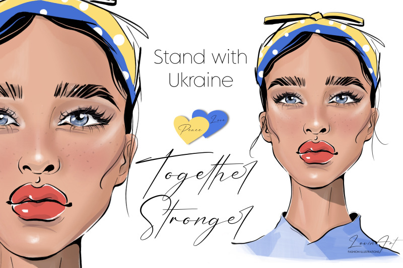 ukrainian-girl-clipart-we-stand-with-ukraine-stronger-together
