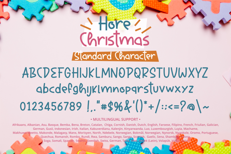 hore-christmas-a-kindergarten-style-font