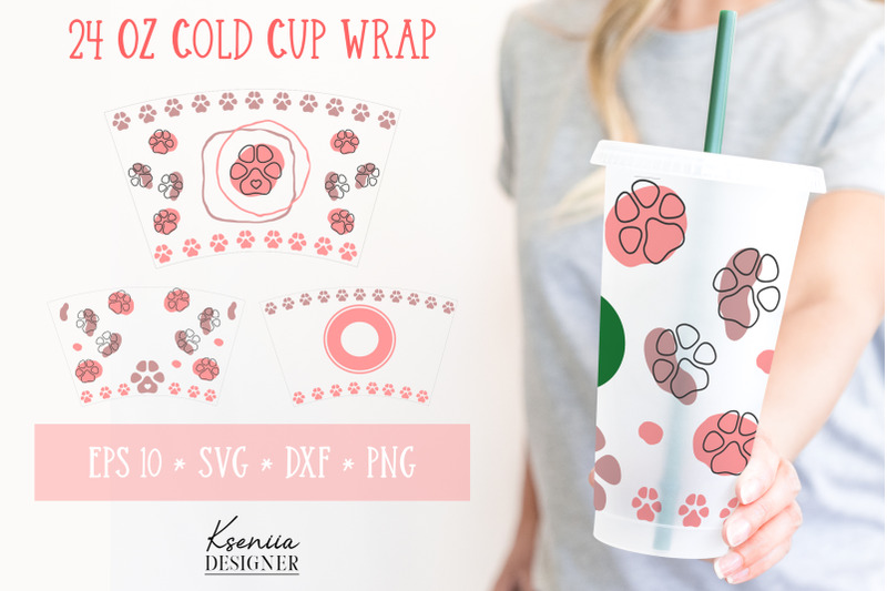 dog-paw-svg-venti-cold-cup-wrap-full-wrap-starbucks-cup
