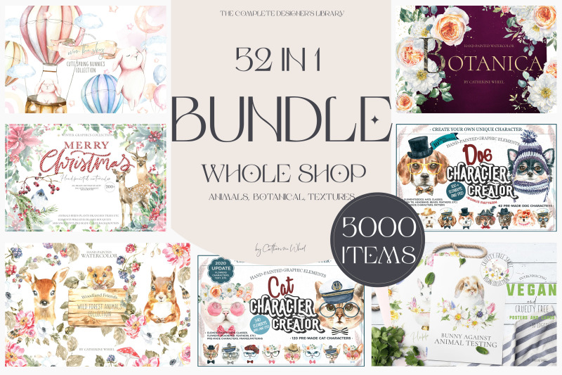 52in1-whole-shop-bundle-watercolor-illustration-christmas-easter