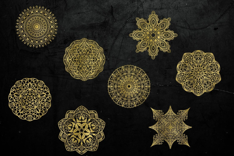 gold-mandala-illustrations