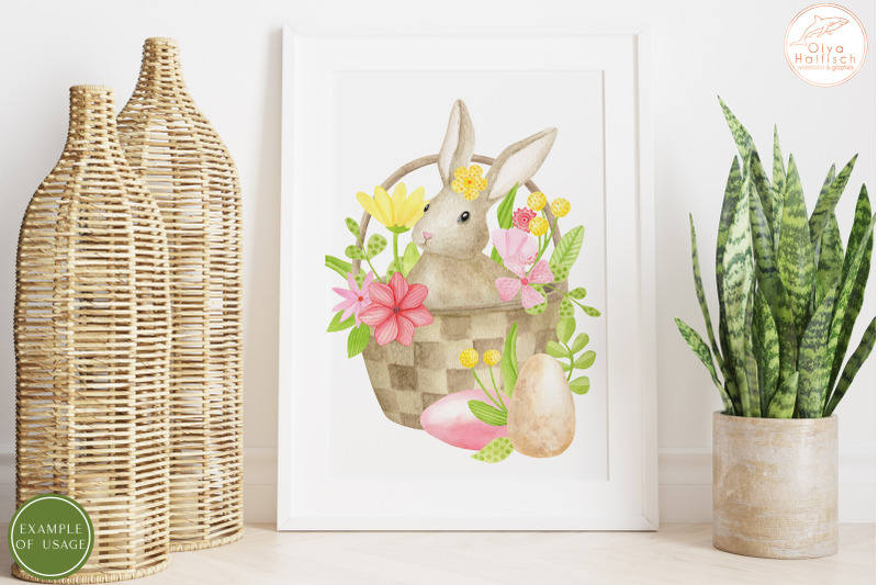 watercolor-easter-rabbit-png-spring-bunny-sublimation-clipart