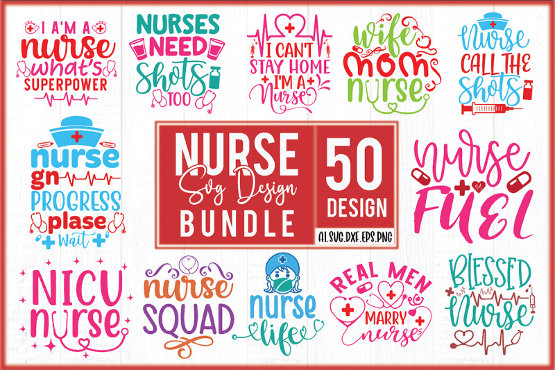 nurse-svg-design-bundle