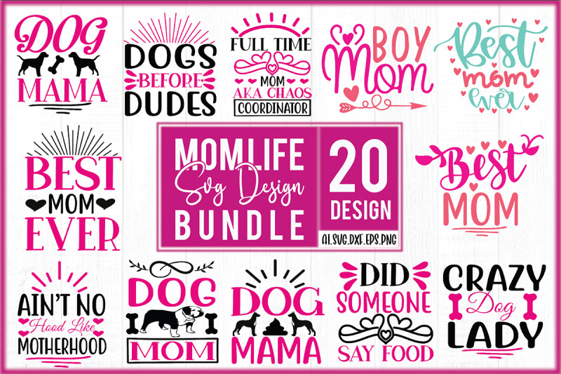 mom-life-svg-design-bundle