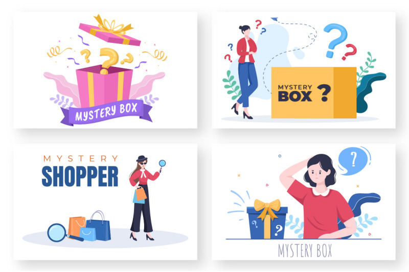 13-mystery-gift-box-cartoon-illustration