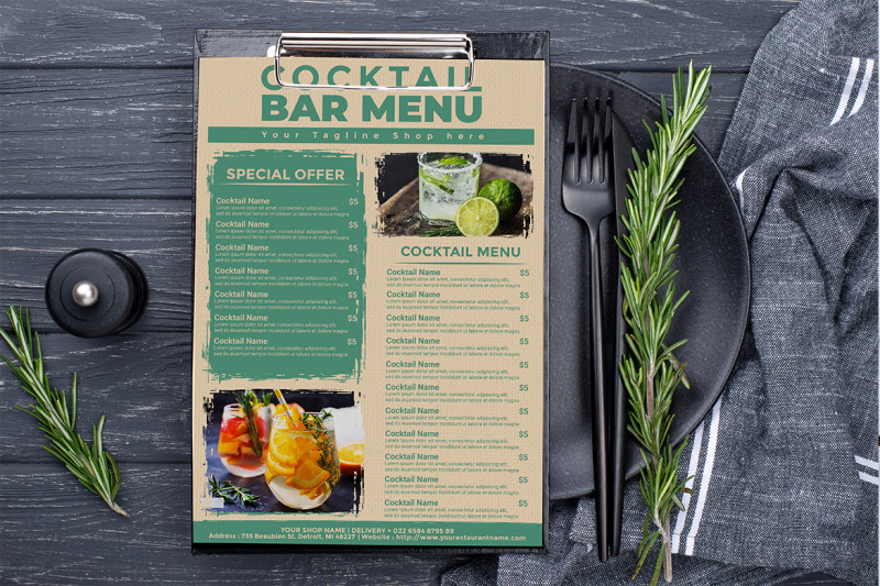 modern-cocktails-menu