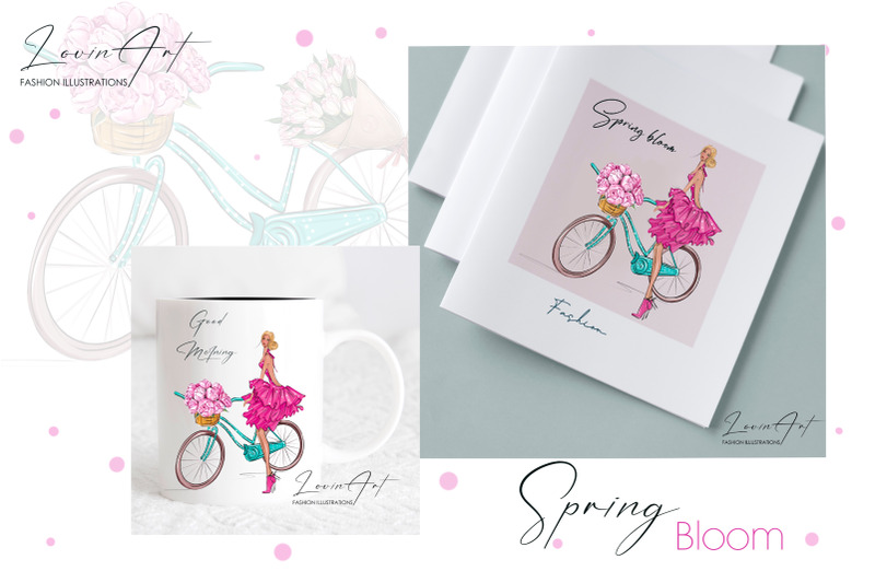 fashion-girl-clipart-spring-bicycle-clipart-flowers-peony-and-tulips