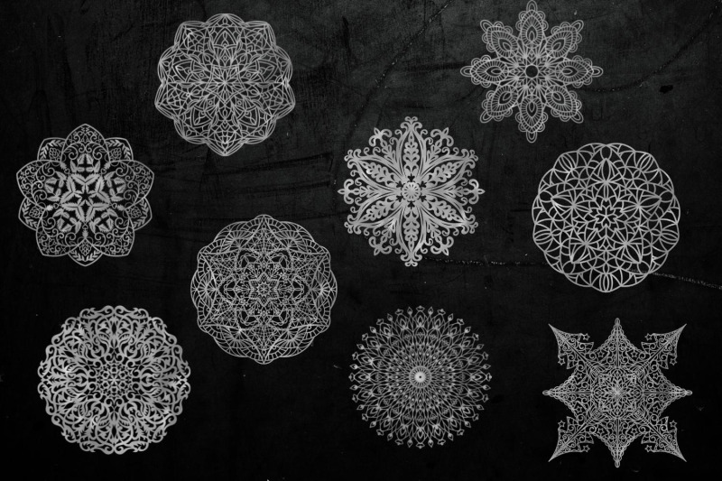 silver-mandala-illustrations