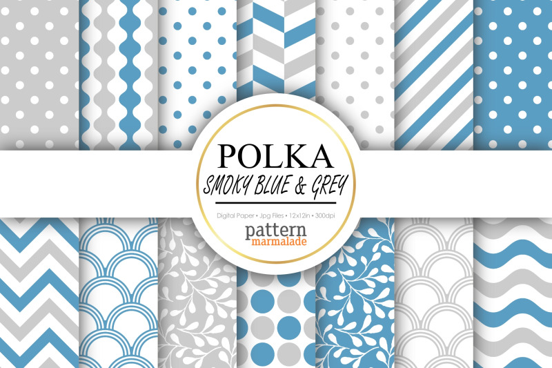 polka-smoky-blue-and-grey-nbsp-digital-paper-t0211