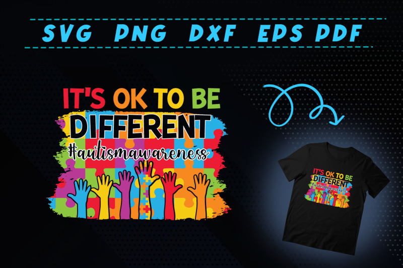 it-039-s-ok-to-be-different-autism-awareness