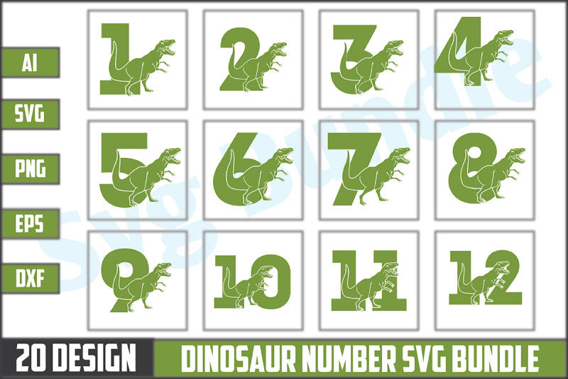 dinosaur-number-svg-bundle