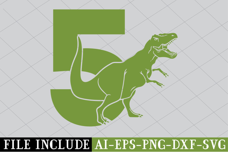 dinosaur-number-svg-bundle