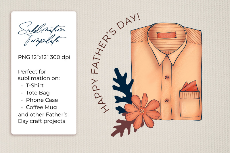father-039-s-day-sublimation-template-shirt-and-flowers