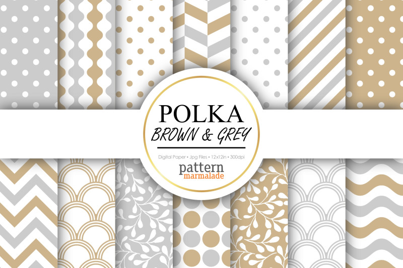 polka-brown-nbsp-and-grey-nbsp-digital-paper-bv030f