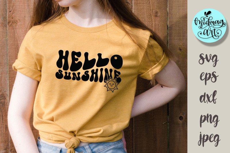 hello-sunshine-svg-groovy-summer-cut-file