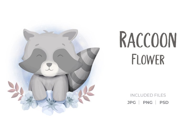 raccoon-flower