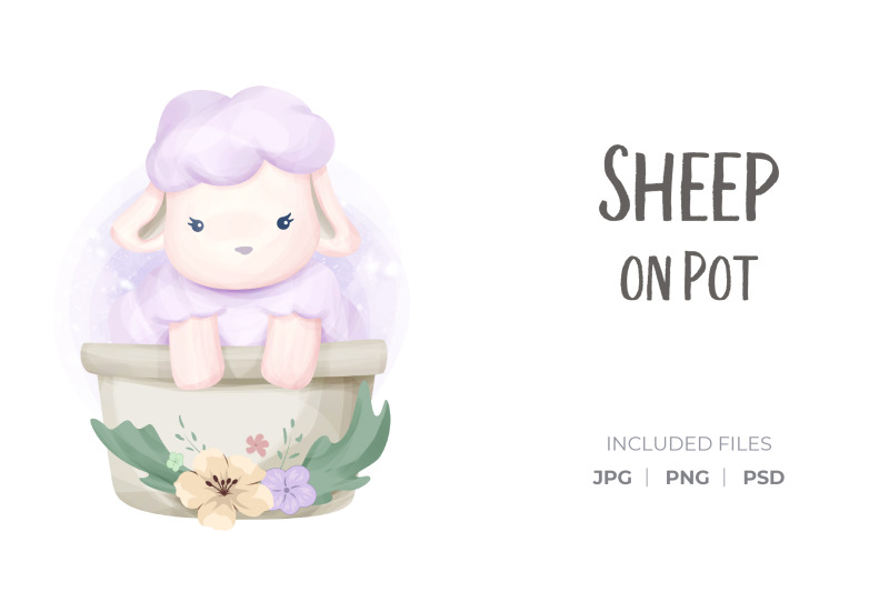 sheep-on-pot