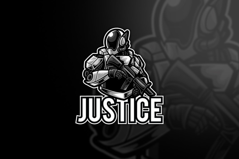 robot-justice-esport-logo