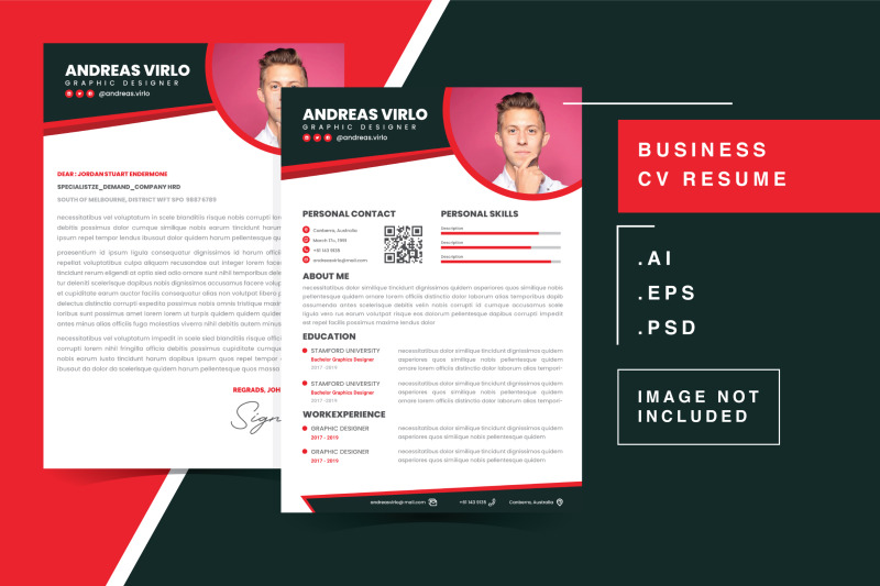 business-cv-resume-template