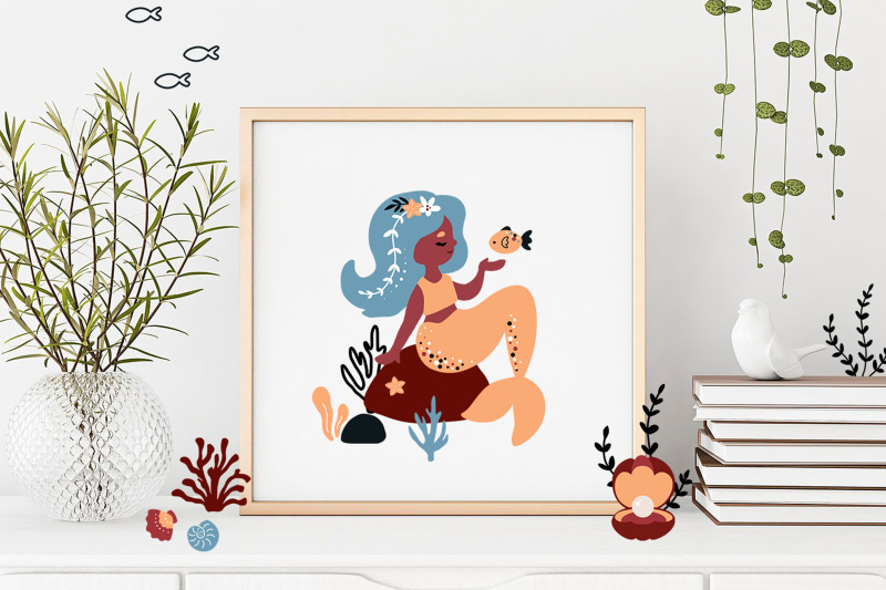 boho-mermaid-graphic-bundle