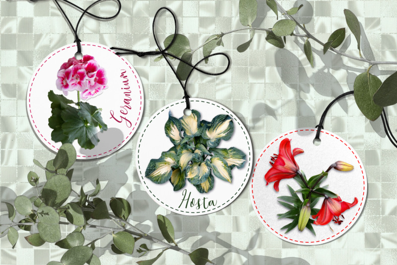 set-of-round-stickers-labels-with-flowers