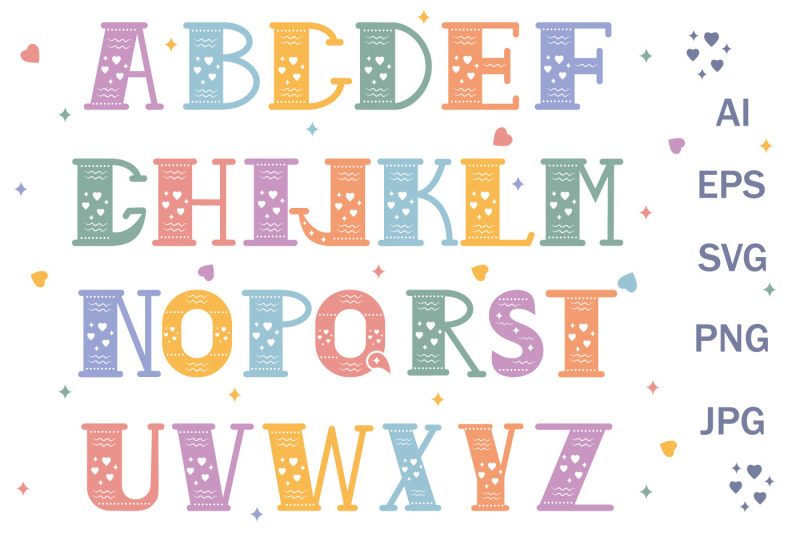 alphabet-boho-svg-monogram-svg-letters-svg