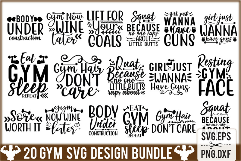 gym-svg-design-bundle