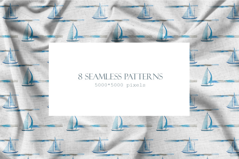 sailboats-seamless-pattern