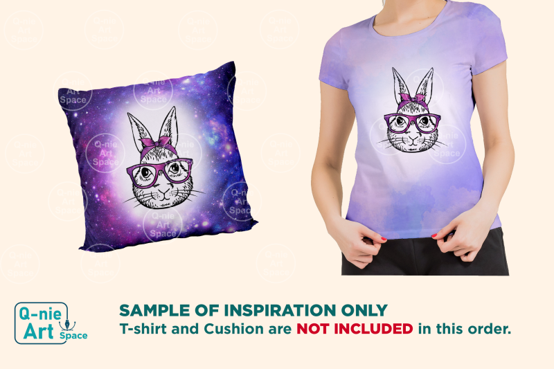 easter-day-bunny-galaxy-style-rabbit-illustration