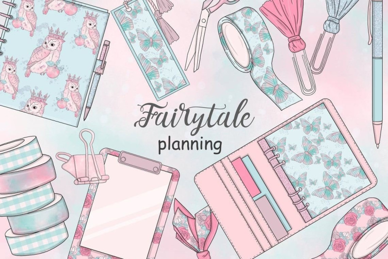 fairy-tale-planning-collection-clipart