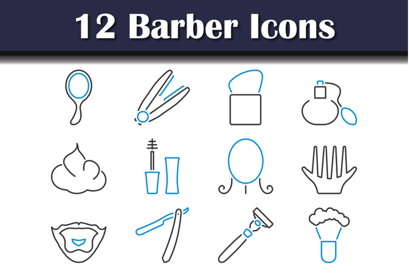 barber-icon-set