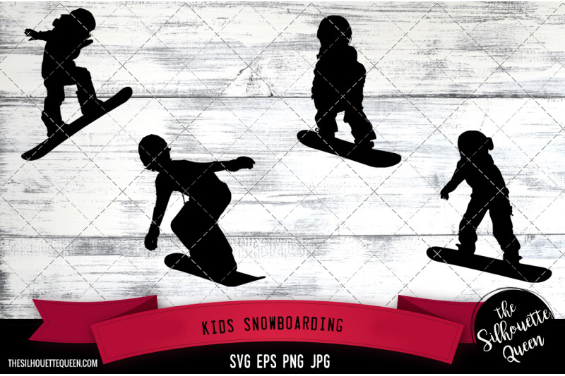 kids-snowboarding-silhouette-vector-kids-snowboarding-svg-clipart