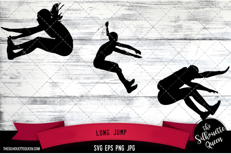 long-jump-silhouette-vector-long-jump-svg-clipart-graphic