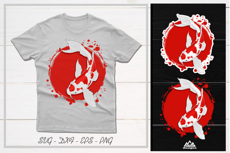 fish-koi-art-sticker-tshirt-sublimation-svg-design