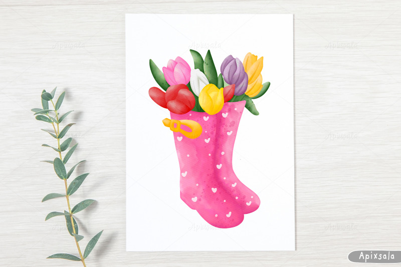cute-animal-amp-spring-seasonal-watercolor-clip-art