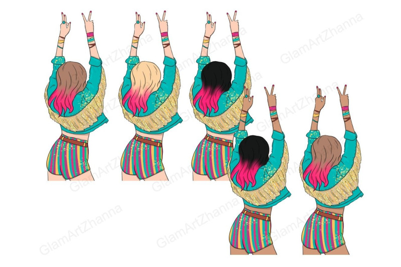 festival-girls-clipart