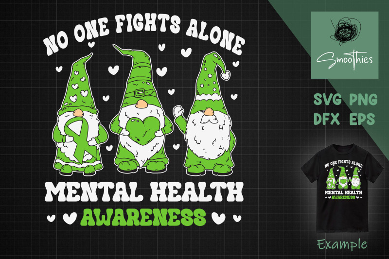 gnome-one-fights-alone-mental-health