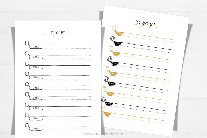 to-do-list-and-rewards-printable-sheets-for-planners-and-kdp-books