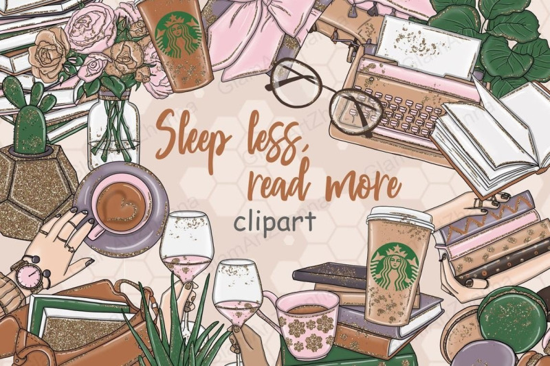 sleep-less-read-more-clipart