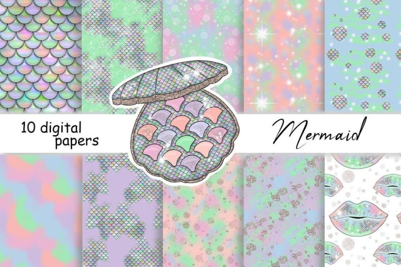 mermaid-pattern