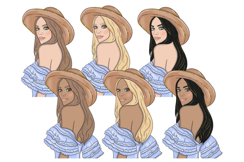 picnic-girls-clipart