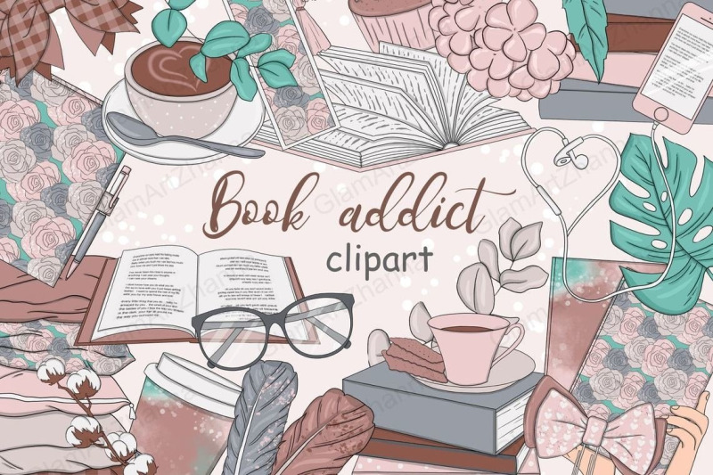 book-addict-clipart