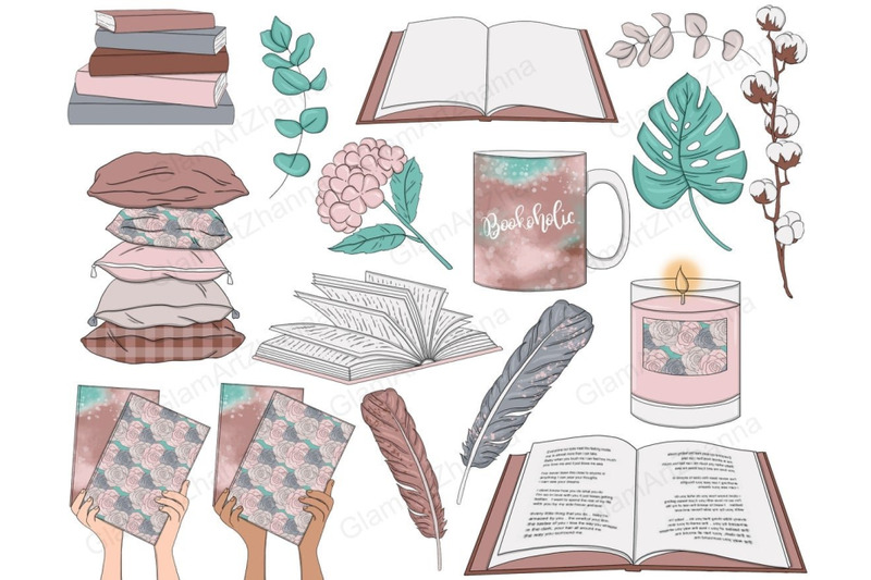 book-addict-clipart