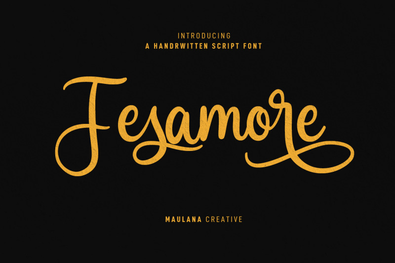 fesamore-script-font