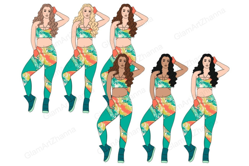 fitness-girl-clipart-girls